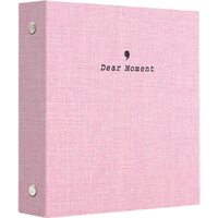 LIFEBEA 100 Pockets Mini Photo Album - Picture Case for Fujifilm Instax Film 7 8 9 11 12 25 40 50 70 90 Instant Camera &amp; Name Card - Pink