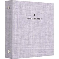 LIFEBEA 100 Pockets Mini Photo Album - Picture Case for Fujifilm Instax Film 7 8 9 11 12 25 40 50 70 90 Instant Camera &amp; Name Card - Purple