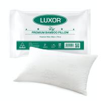 Luxor Australian Made Bamboo Cooling Pillow Standard Size Single Pack