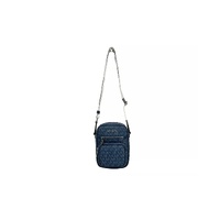 Michael Kors Women&#39;s North South Medium Crossbody Bag Navy Blue - One Size