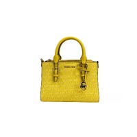 Michael Kors Women's Charlotte 3 in 1 Satchel Bag Crossbody Golden Yellow - One Size