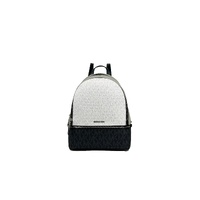 Michael Kors Women's Rhea Medium PVC Backpack Bookbag Optic White Multi - One Size