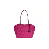 Michael Kors Women's Jet Set Large Chain Shoulder Tote Bag Dragon Fruit - One Size