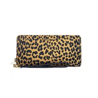 Michael Kors Women's Jet Set Animal Print Continental Wristlet Wallet - One Size