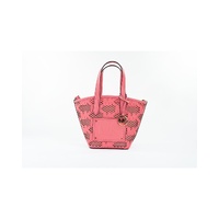 Michael Kors Women&#39;s Kimber Small Tea Rose Leather 2-in-1 Zip Tote Messenger Bag Purse - One Size