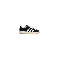 Adidas Women's Black Suede Leather Sneaker - 39 1/3