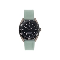 Adidas Men&#39;s Green Silicone Watch - One Size