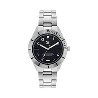 Adidas Unisex's Gray Stainless Steel Watch - One Size