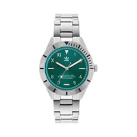 Adidas Men's Gray Stainless Steel Watch - One Size
