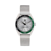 Adidas Unisex&#39;s Gray Stainless Steel Watch - One Size