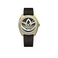 Adidas Women&#39;s Black Leather Watch - One Size