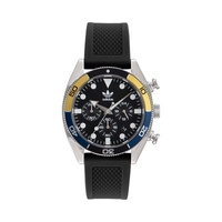 Adidas Men&#39;s Black Silicone Watch - One Size