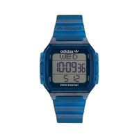 Adidas Men&#39;s Blue Resin Watch - One Size