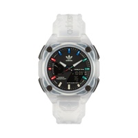 Adidas Men&#39;s Transparent Silicone Watch - One Size
