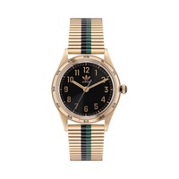 Adidas Unisex&#39;s Gold Stainless Steel Watch - One Size