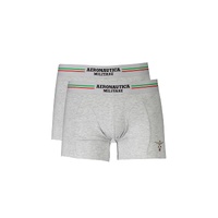 Aeronautica Militare Men's Gray Cotton Underwear - 2XL