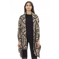 Alpha Studio Women's Scandinavian Jacquard Double-Face Stole - One Size