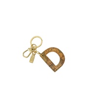 Alviero Martini Prima Classe Women's Beige Leather Keychain - One Size