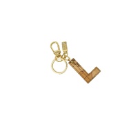 Alviero Martini Prima Classe Women's Beige Leather Keychain - One Size