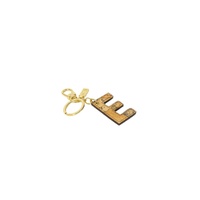 Alviero Martini Prima Classe Women's Beige Leather Keychain - One Size
