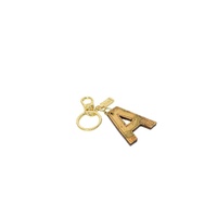 Alviero Martini Prima Classe Women's Beige Leather Keychain - One Size