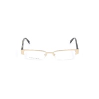 Alexander McQueen Unisex's Gold Metal Frames - One Size