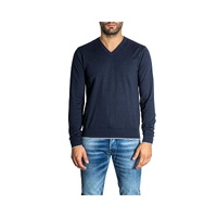 Armani Exchange Men's Blue Cotton T-Shirt - 44 IT