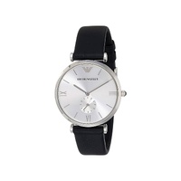 Armani Men's Blue Leather Watch - One Size