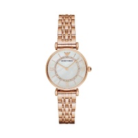 Armani Women&#39;s Rose Gold Steel Watch - One Size