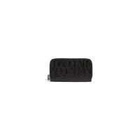 Armani Exchange Men's Black Polyester Wallet - One Size