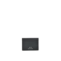 Armani Exchange Men's Black Leather Wallet - One Size