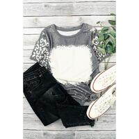 Azura Exchange Leopard Print Short Sleeve T-shirt - XL