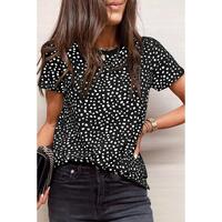 Azura Exchange Cheetah Print Short Sleeve T Shirt - 2XL