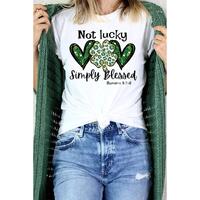 Azura Exchange Leopard Slogan Graphic Tee - M