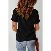 Black EXPENSIVE&amp;DIFFICULT Graphic Tee - S