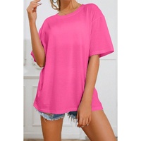 Bright Pink SUNSHINE ON MY MIND Graphic Tee - L