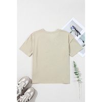 Parchment Cowgirl Queen Graphic Tee - L