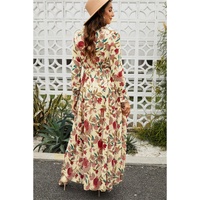 Azura Exchange Ruffle Tiered Maxi Dress - L
