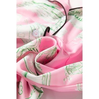 Pink Holiday Resort Short 2pcs Pajama Set - XL