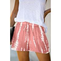 Azura Exchange Tie Dye Drawstring Shorts - L