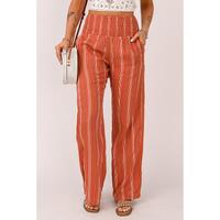 Azura Exchange High Waist Straight Leg Pants - M