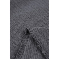 Gray Corduroy High Waist Straight Leg Pants - 18 US