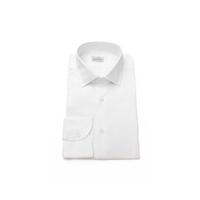 Bagutta Men's White Cotton Shirt - L