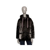 Baldinini Trend Women's Black Polyester Jackets &amp; Coat - S