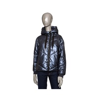 Baldinini Trend Women's Blue Polyester Jackets &amp; Coat - XL
