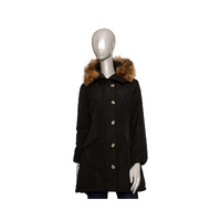 Baldinini Trend Women's Black Polyester Jackets &amp; Coat - M