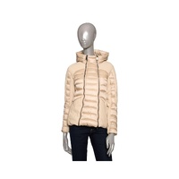 Baldinini Trend Women's Beige Polyester Jackets &amp; Coat - L