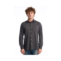 Baldinini Trend Men's Gray Cotton Shirt - L