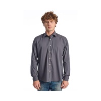 Baldinini Trend Men's Gray Cotton Shirt - 2XL