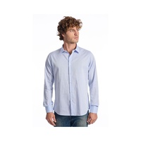 Baldinini Trend Men's Light Blue Cotton Shirt - M